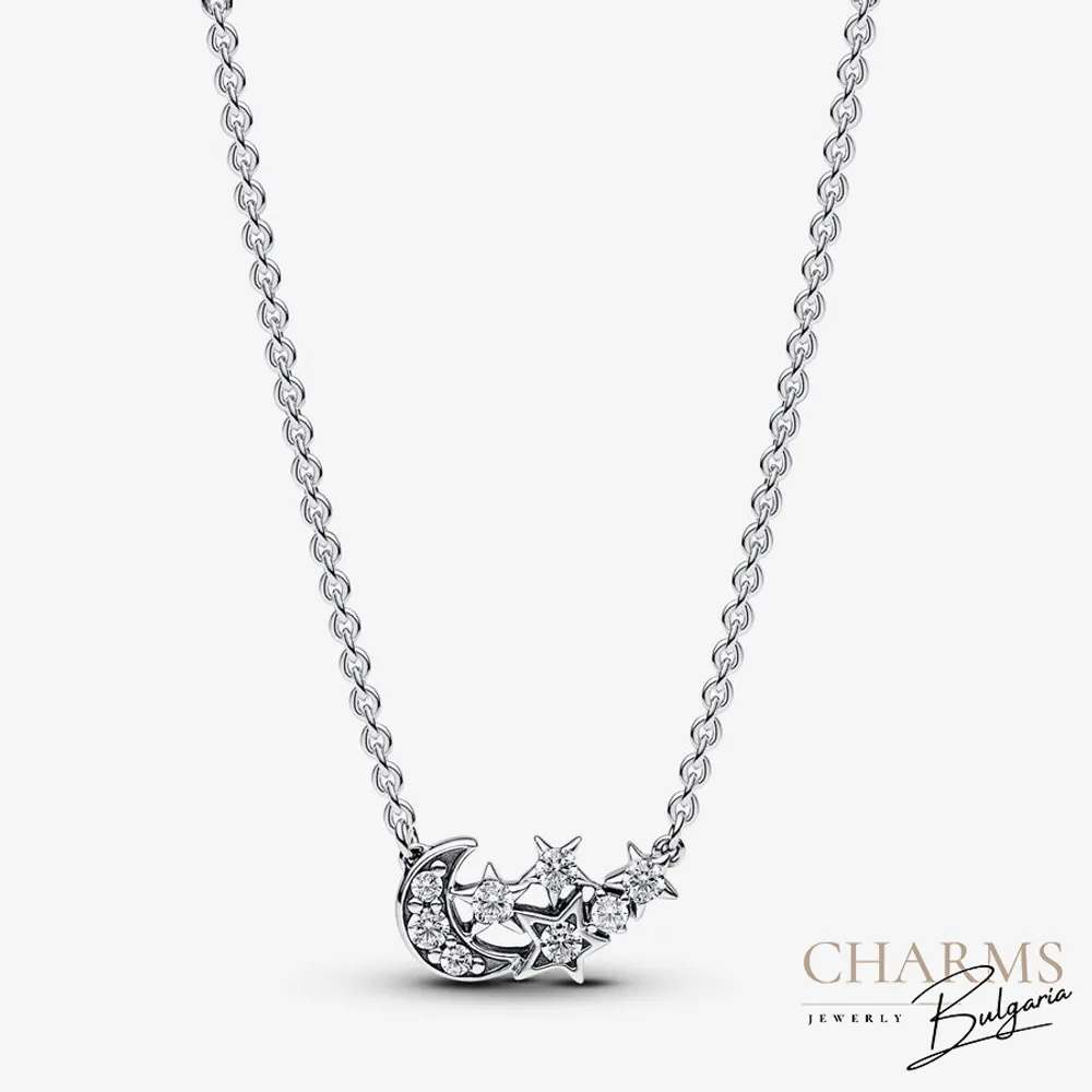 Луна и звезди - колие