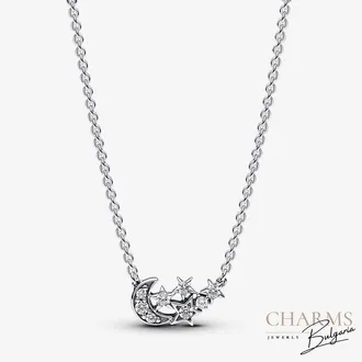 Луна и звезди - колие