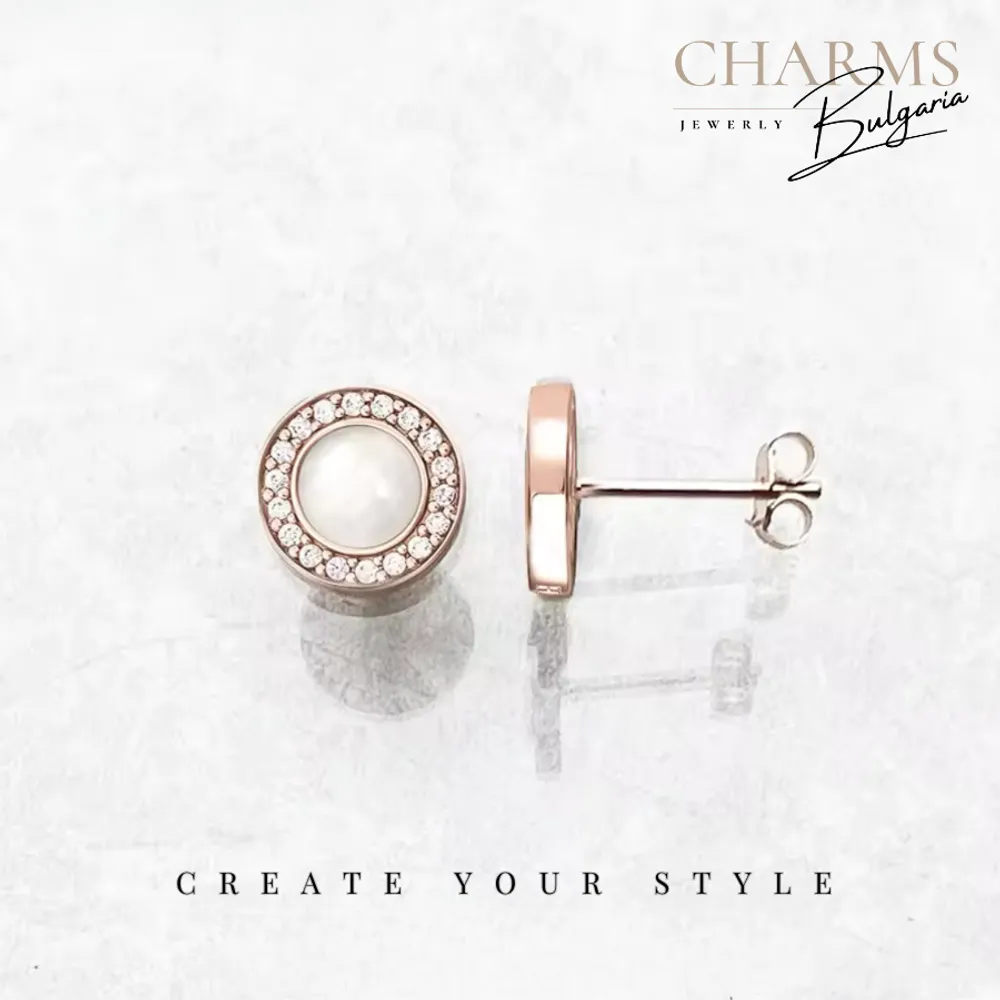 Кръгъл розов блясък