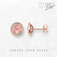 Кръгъл розов блясък