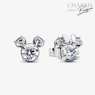 Мики и Мини Маус - обеци