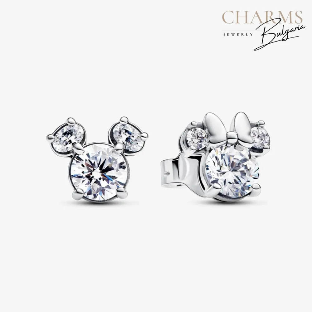 Мики и Мини Маус - обеци