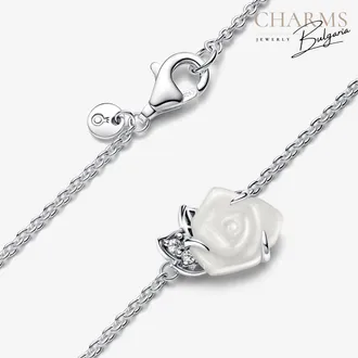 Бяла роза - колие