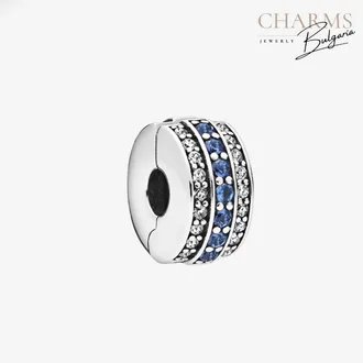 Искряща синя линия - клипс