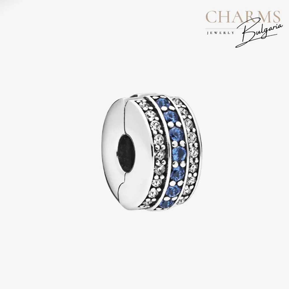 Искряща синя линия - клипс