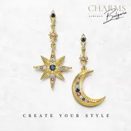 Златни луна и звезди